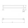 Daphne Double Towel Bar