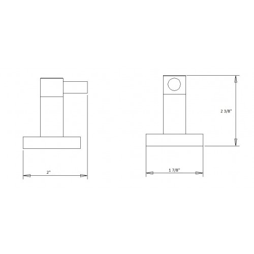 Daphne Single Robe Hook
