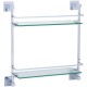 Zenith Double Glass Shelf
