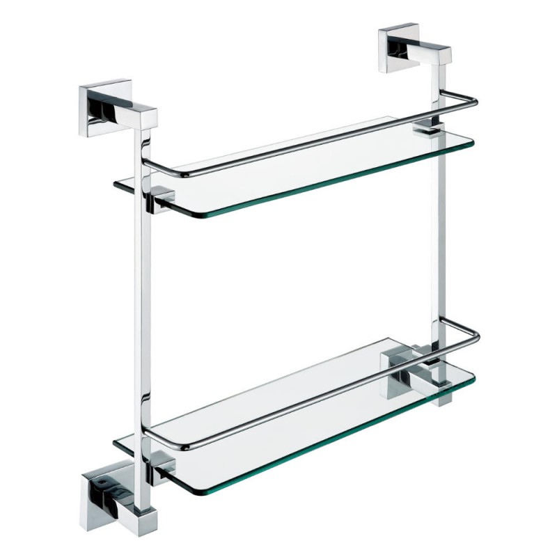 Zenith Double Glass Shelf