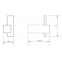 Ares Single Robe Hook