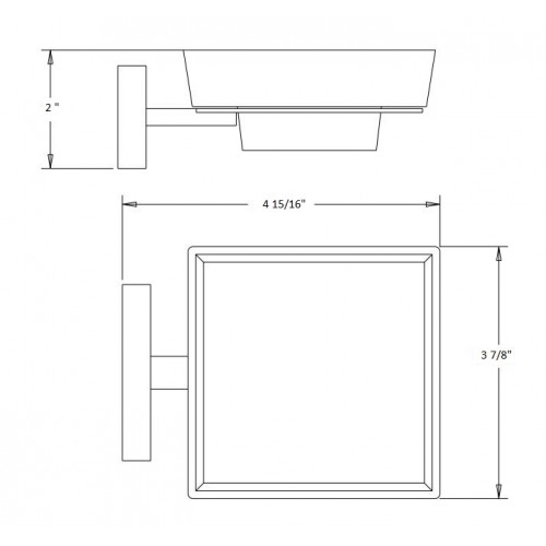 Kalypso Soap Dish Holder