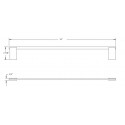 Pallas 12" Single Towel Bar