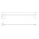 Pallas 18&quot; Single Towel Bar