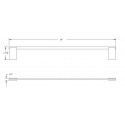 Pallas 18" Single Towel Bar