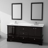 Charm Floor Mount 72'' Double Sink Vanity
