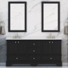 Charm Floor Mount 72'' Double  Sink Vanity
