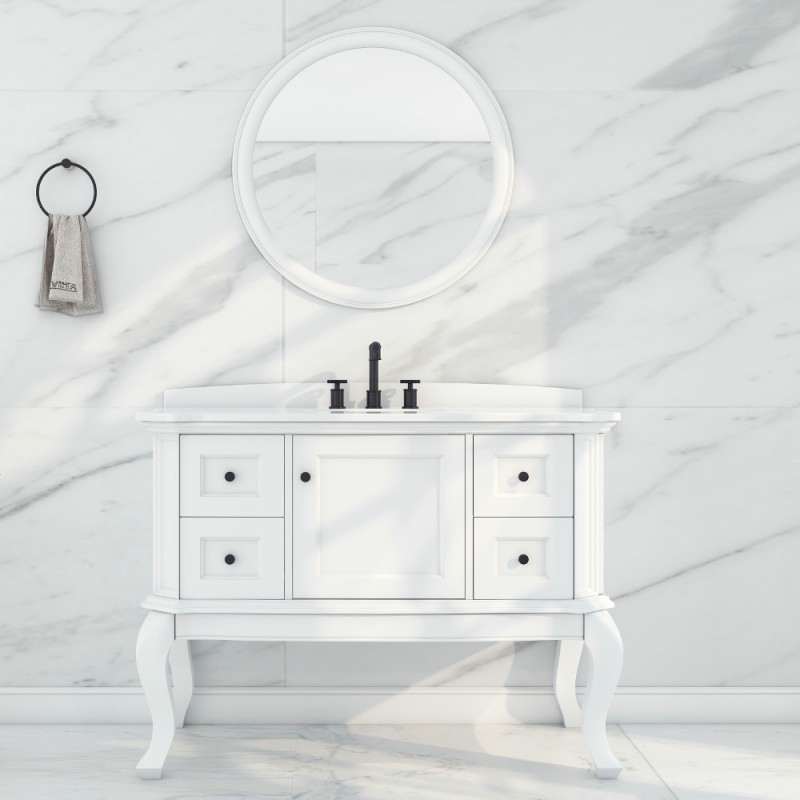 Tempo Floor Mount 48" Single Sink Vanity