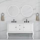 Tempo Floor Mount 60&quot; Double Sink Vanity