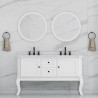 Tempo Floor Mount 60" Double Sink Vanity
