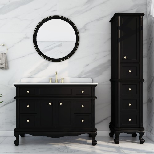 Madera Floor Mount 48" Single Sink Vanity