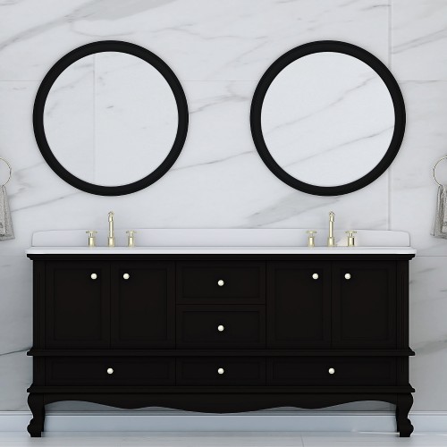 Madera Floor Mount 72" Double Sink Vanity