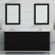 Hampton Floor Mount 72" Double Sink Vanity