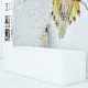 Cantata Freestanding Solid Surface Stone 67&quot; Tub