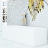 Cantata Freestanding Solid Surface Stone 67" Tub