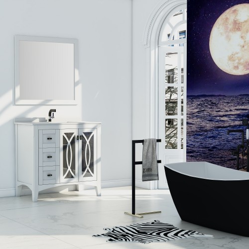 Romance Floor Mount 36" Single Sink Vanity