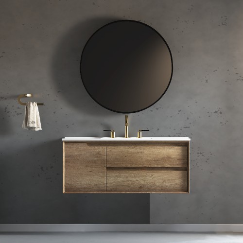 Ashley Wall Hung 48 Single Sink Vanity Freestanding Bathroom Vanities Toronto Canada Virta Luxury Furniture - Wall Hung Bathroom Vanities Canada