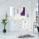 Flow Floor Mount 60” Double Sink Vanity – Freestanding Bathroom Vanities - Toronto, Canada | Virta Luxury Bathroom Furniture