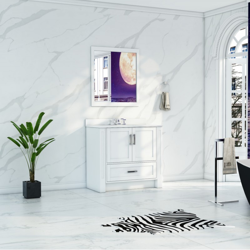 Flow Floor Mount 30” (3243) Single Sink Vanity – Freestanding Bathroom Vanities - Toronto, Canada | Virta