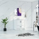 Flow Floor Mount 30” (3243) Single Sink Vanity – Freestanding Bathroom Vanities - Toronto, Canada | Virta