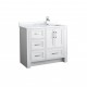 Flow Floor Mount 40&quot; Single Sink Vanity