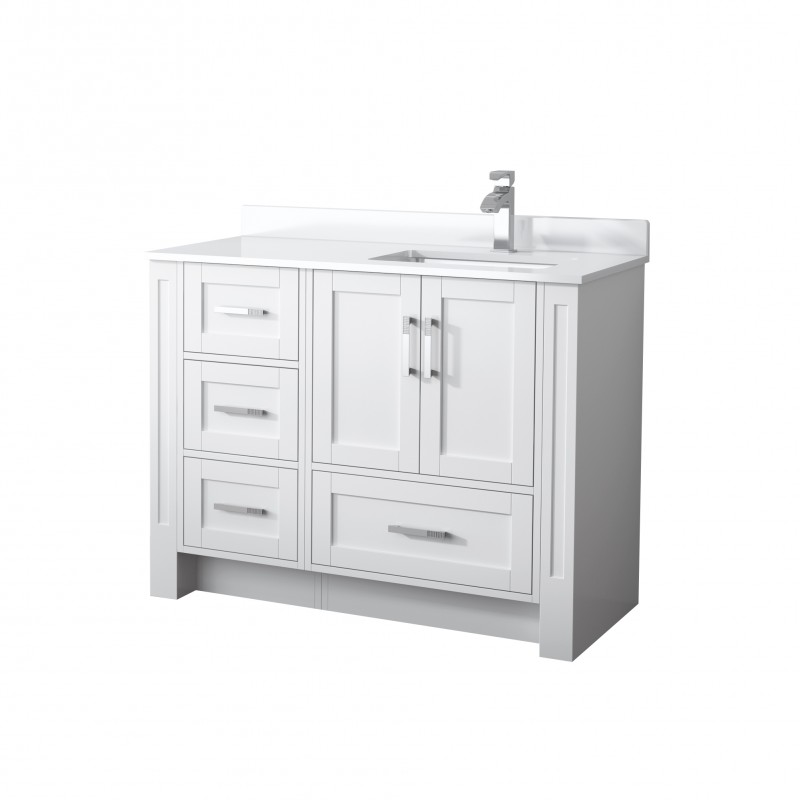 Flow Floor Mount 44" Vanity