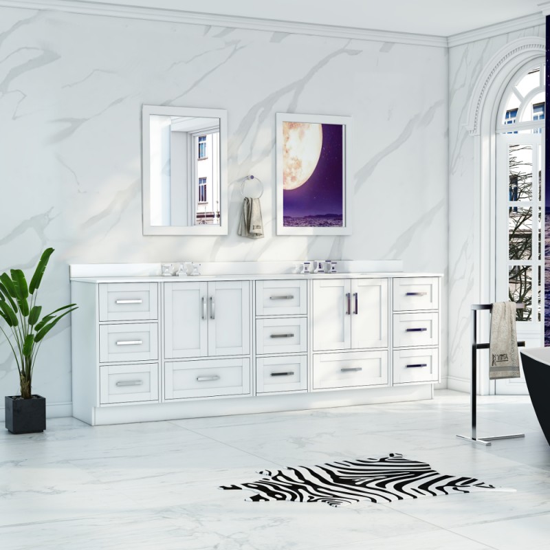 Flow Floor Mount 91" Vanity