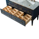 Bluestar 60" Double Sink Vanity