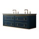 Bluestar 60&quot; Double Sink Vanity