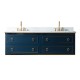 Bluestar 72&quot; Double Sink Vanity