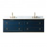Bluestar 72" Double Sink Vanity