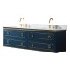 Bluestar 72" Double Sink Vanity