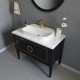 Sarah Floor Mount 30&quot; Vessel Sink Vanity