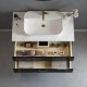 Sarah Floor Mount 30&quot; Vessel Sink Vanity