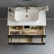 Sarah Floor Mount 39" Vessel Sink Vanity