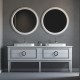 Sarah Floor Mount 60&quot; Double Vessel Sink Vanity