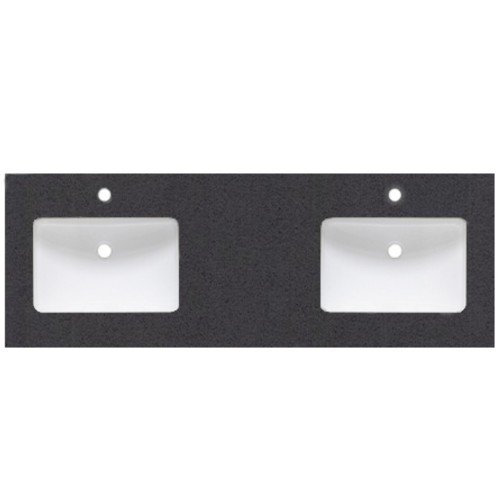 Virta Quartz Grey Vanity Countertop