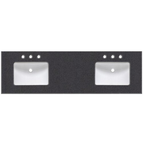 Virta Quartz Grey Vanity Countertop