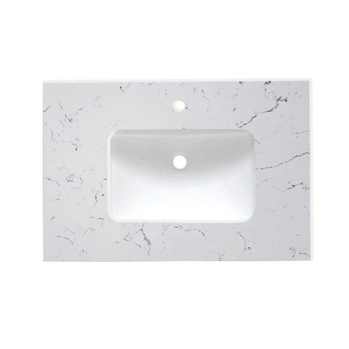 Virta Quartz Carrera Vanity Countertop