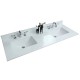 Virta Quartz White Vanity Countertop