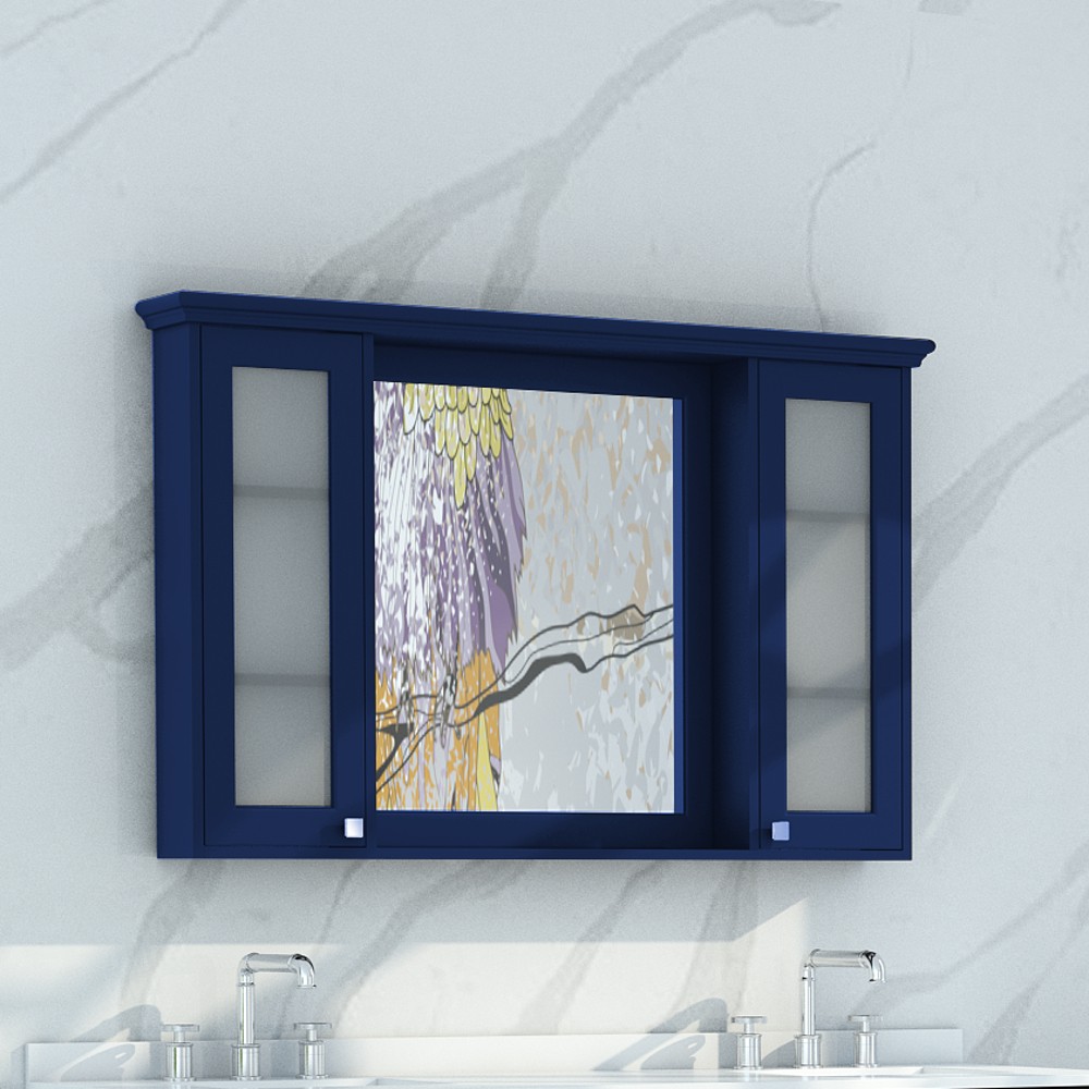 Solid Wood 48" Medicine Bathroom Medicine Toronto