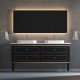 Blackstar 72&quot; Double Sink Vanity