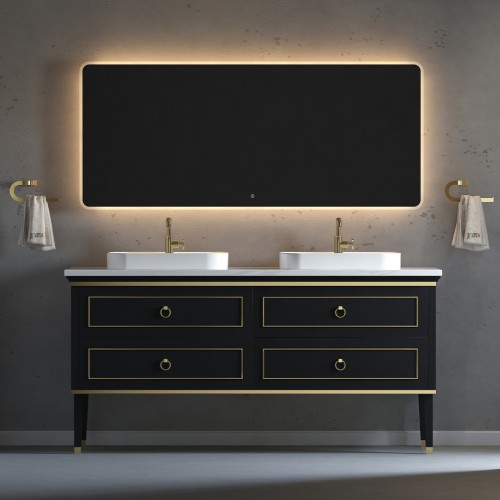 Blackstar 72" Double Sink Vanity