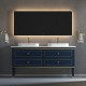 Bluestar 72&quot; Double Sink Vanity