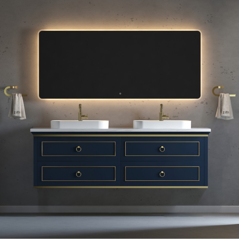 Bluestar 72" Double Sink Vanity