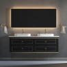 Blackstar 72" Double Sink Vanity