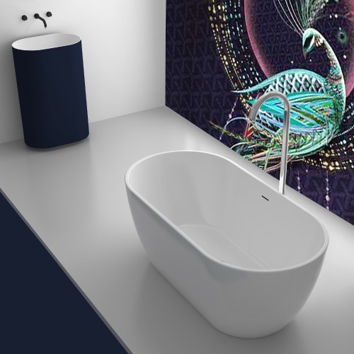 Valletta Freestanding Acrylic 60" Tub