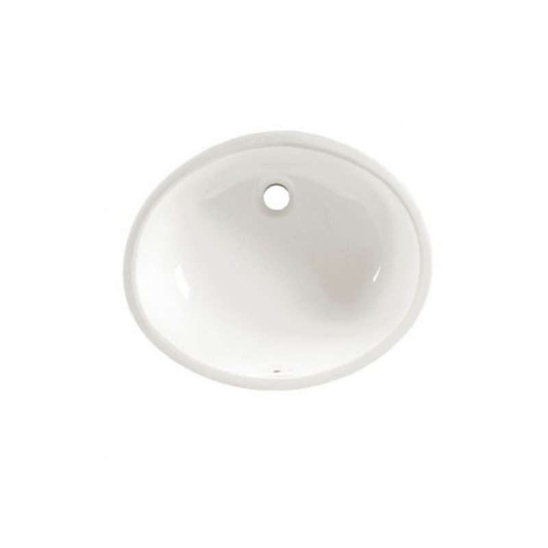 Virta 17" Round Undermount Porcelain Sink