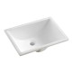 Virta 18" Square Undermount Porcelain Sink