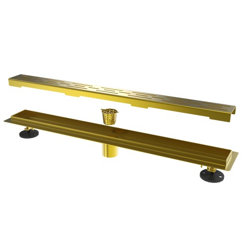 Virta Linear Drain Stainless Steel H – Linear Shower Drains - Toronto, Canada | Virta Luxury Bathroom Furniture